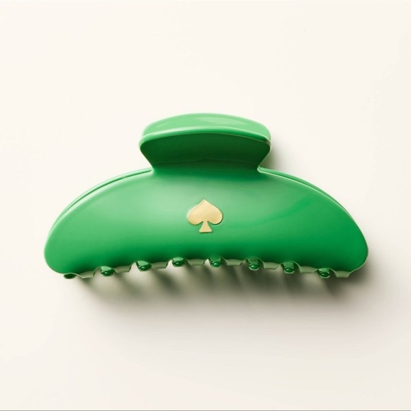 NWT Kate Spade Green Claw Hair Clip - Picture 1 of 3